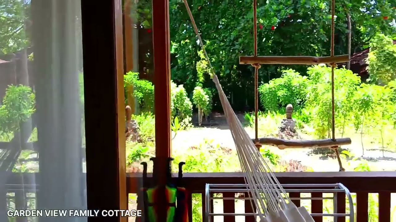 Garden View Family Cottage - Kuda Laut Boutique Dive Resort / ROOM TOUR.