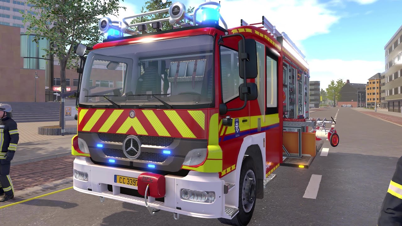 Emergency Call 112 - Luxembourg Firefighters on Duty! 4K