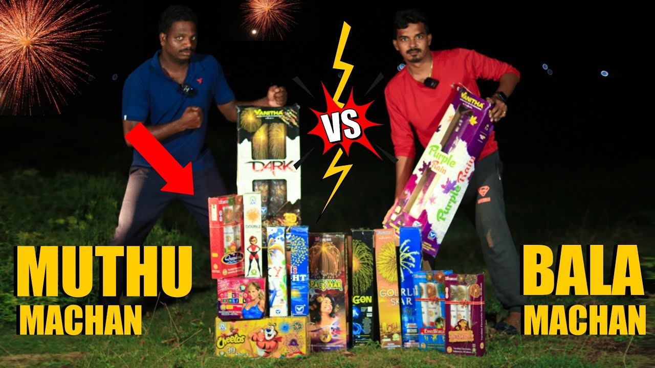 Cracker War | Indian Biggest Sky Shots | Bala Vs Muthu | Monster Skyshots