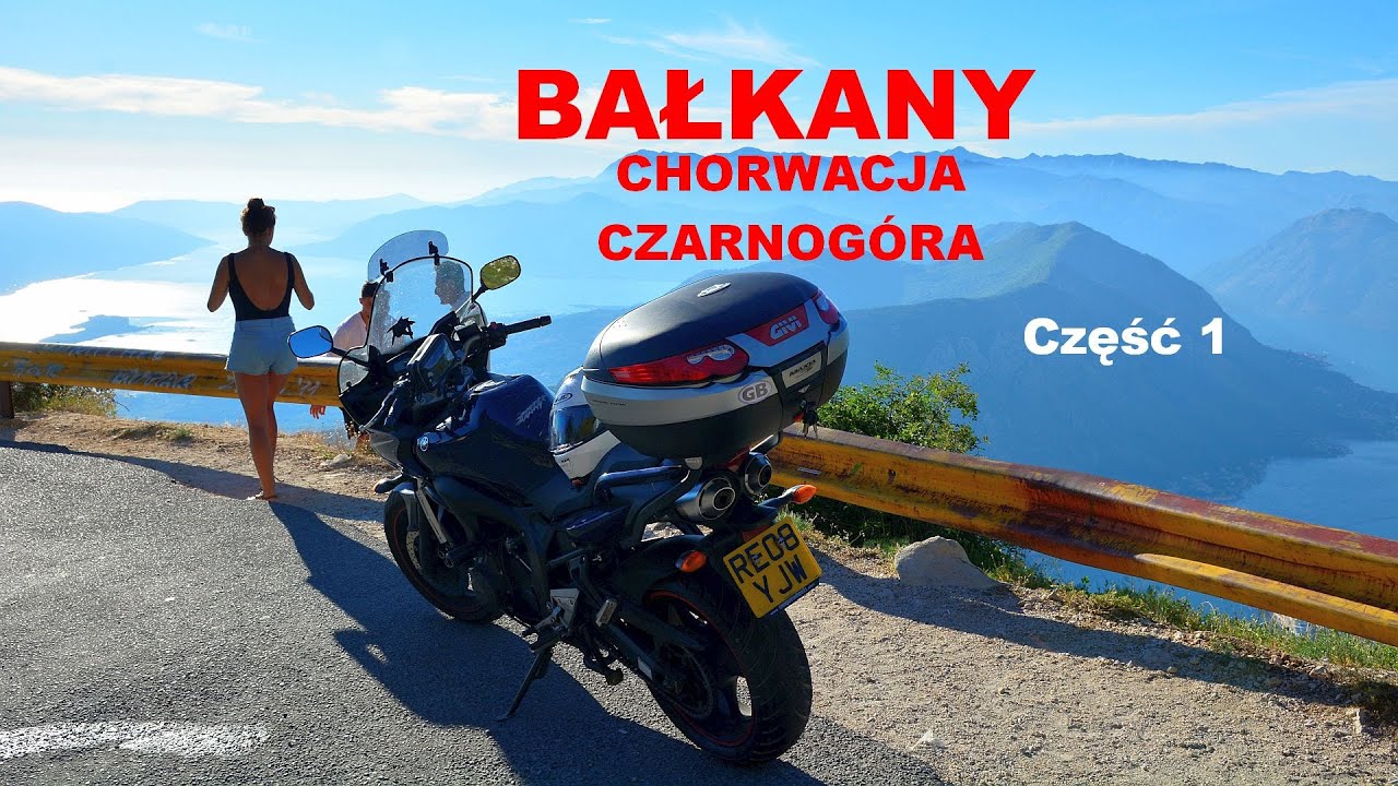 Motocyklem na Bałkany cz.1: Chorwacja, Czarnogóra - Yamaha FZ6 Fazer S2 - GoPro 4 Session