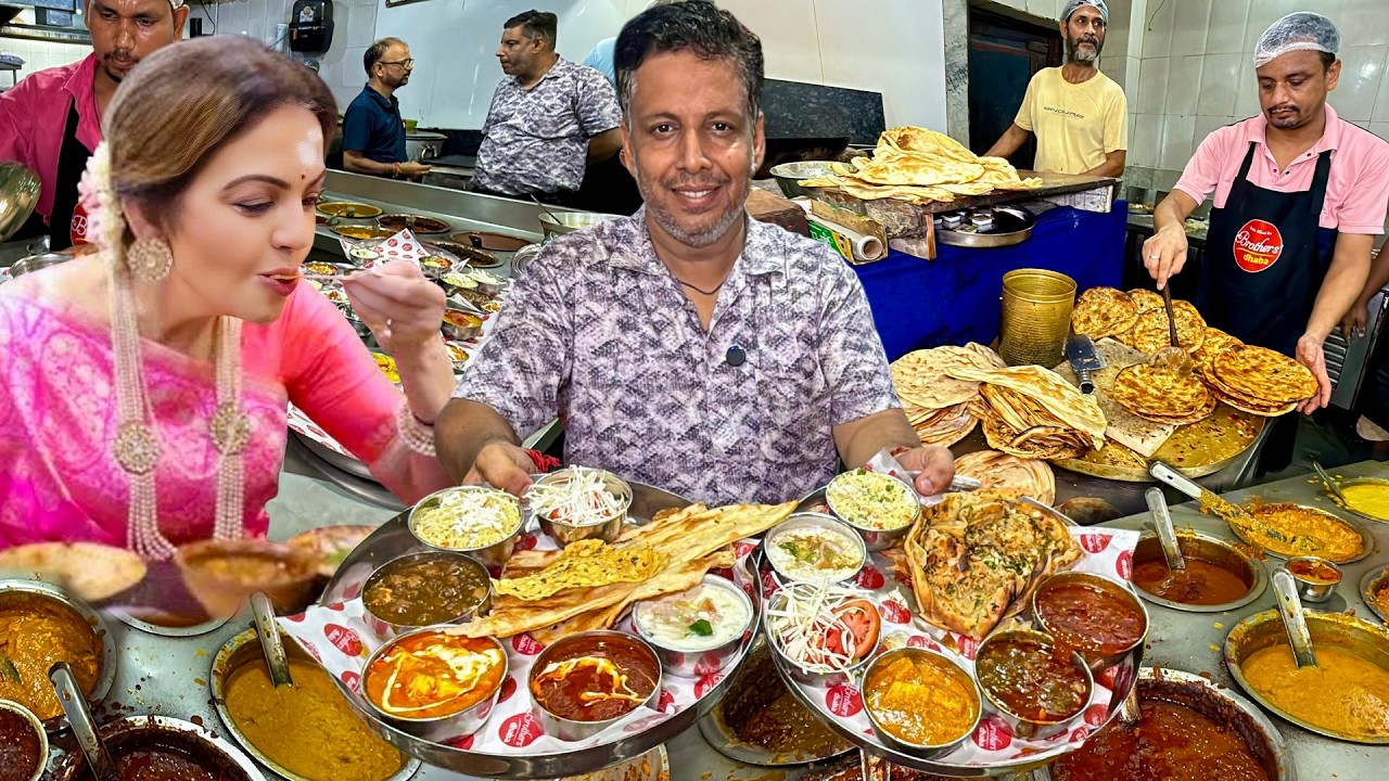 117-Yrs-Old Punjabi Street Food 😍 Ambani&rsquo;s Favourite Desi Ghee Thali in India