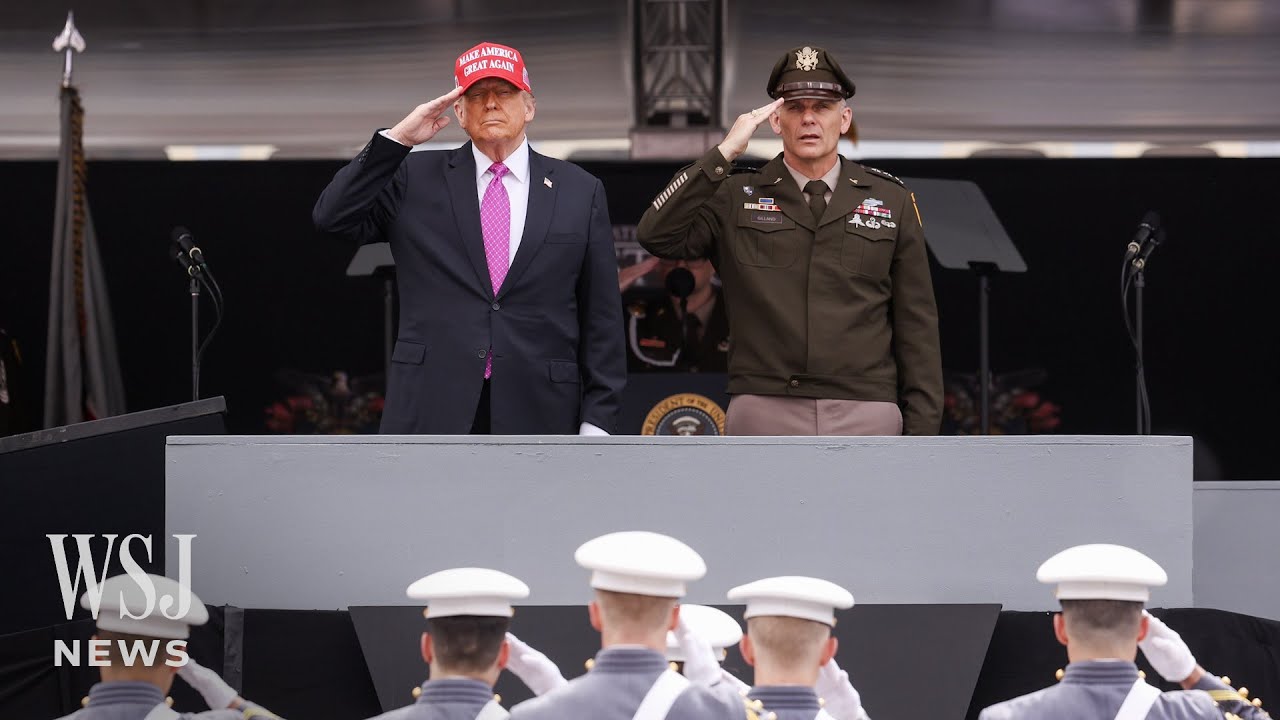 Watch: Trump Addresses Graduates at West Point Commencement | WSJ News