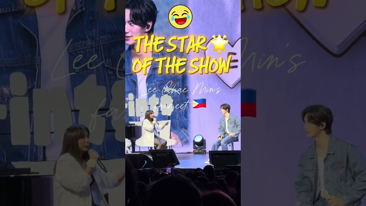 The Fan Who Stole the Show at Lee Chae Min’s Fanmeet 🇵🇭😂🔥 