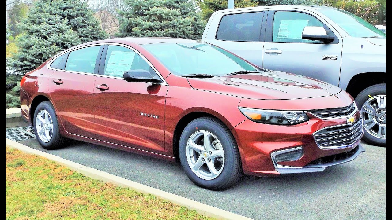 2016 Chevy Malibu LS 1.5L Turbo Redesigned Start Up, Review and Tour
