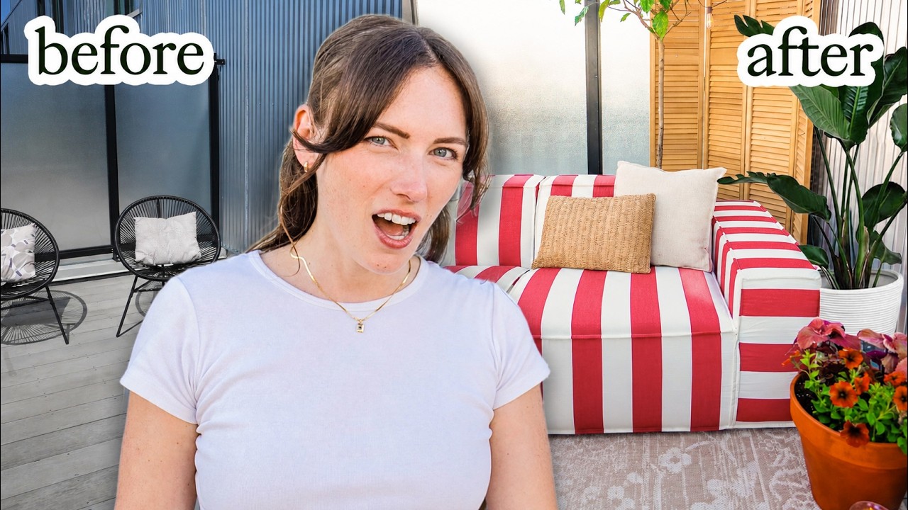 I avoided this makeover for 15 years | outdoor patio makeover