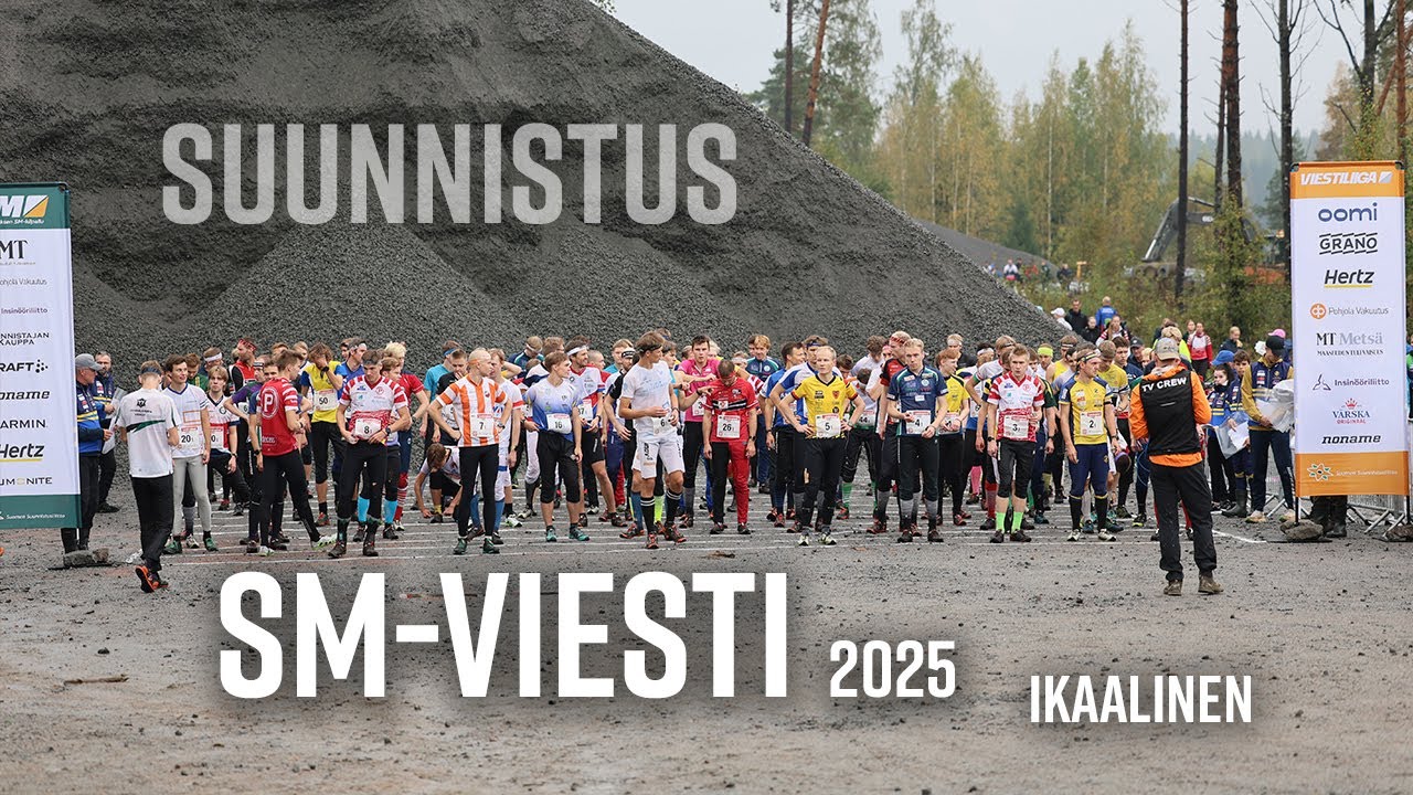 Suunnistuksen SM-viesti 21.9.2025 ja Viestiliiga (6/6), Ikaalinen