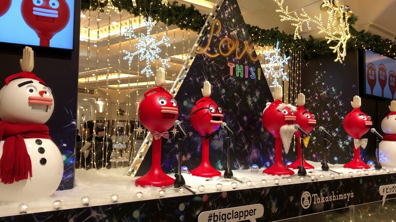 ビッグクラッピーatおおさか高島屋　クリスマスその１