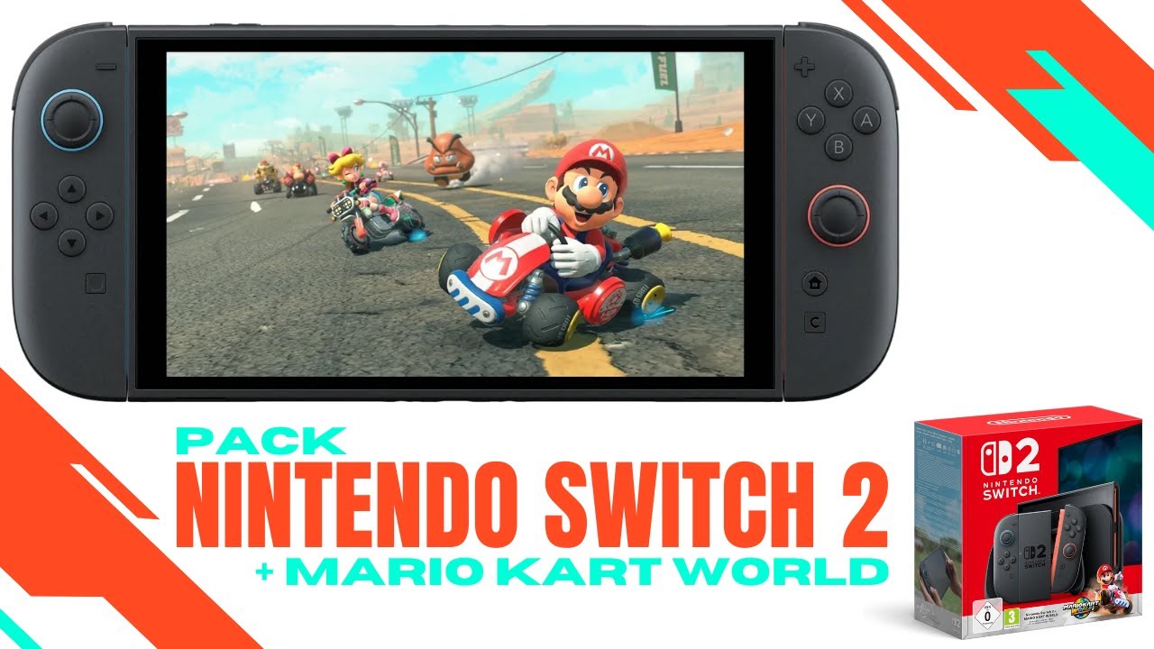 🎮 Nintendo Switch 2 : Déballage + Présentation complète + Gameplay Mario Kart World !