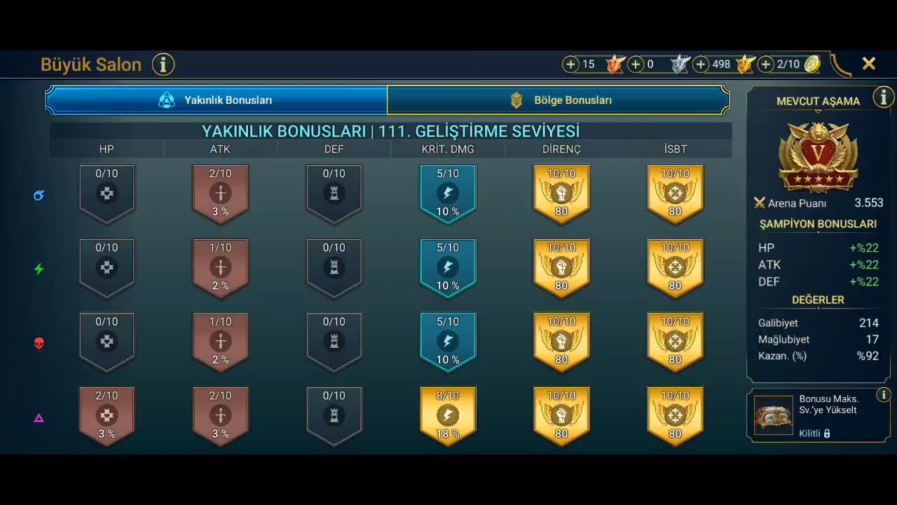 Canli arena devaminda hesap inceleme