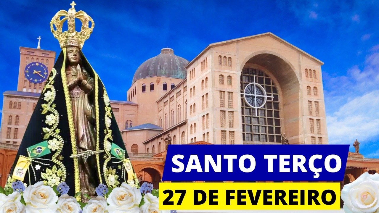 SANTO TERÇO DE HOJE - 27 DE FEVEREIRO DE 2026 | MISTÉRIOS DOLOROSOS | SEXTA-FEIRA