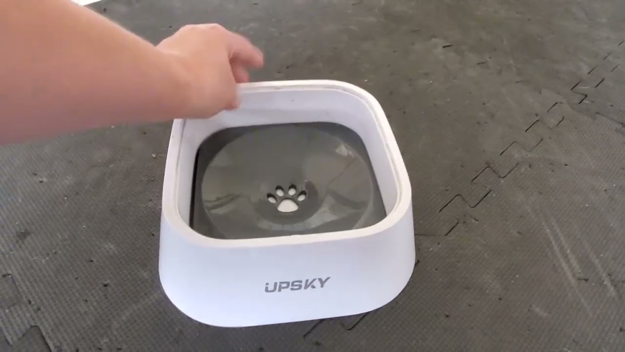 UPSKY Dog Water Bowl No Spill Pet Water Bowl Review