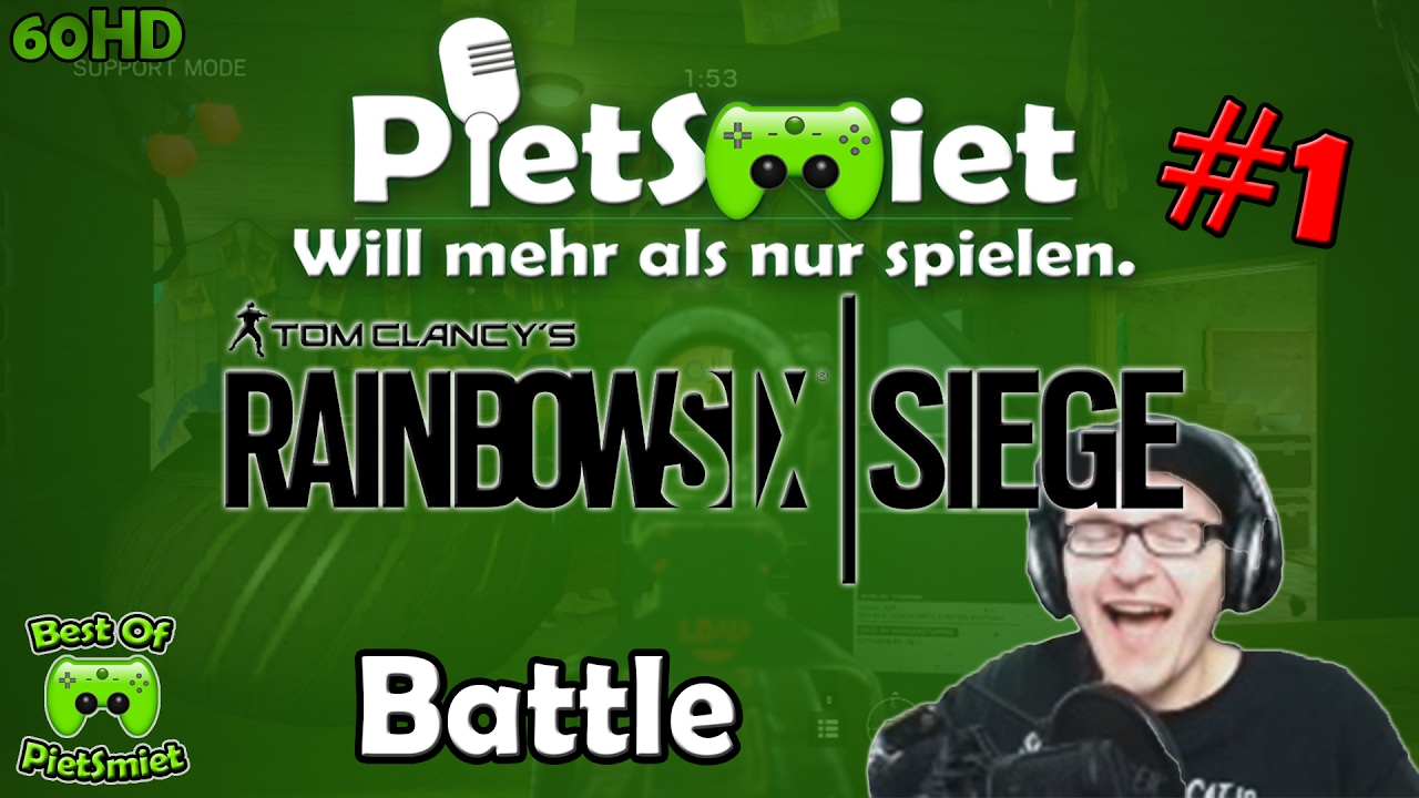 Best Of PietSmiet 🎮 Rainbow Six: Siege ┊ Battle #1 ┊ [60HD]