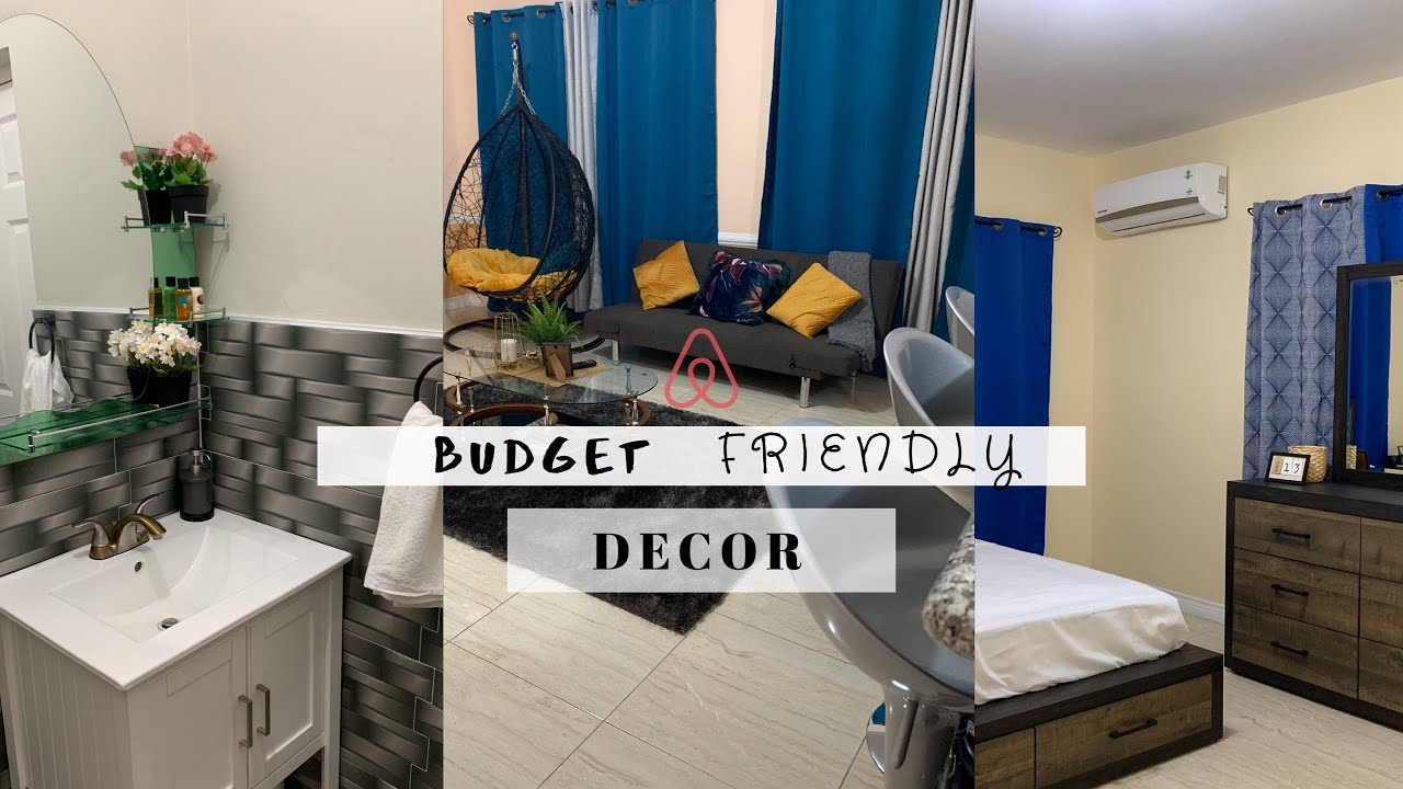 FURNISHING MY APARTMENT IN JAMAICA | FURNISHING MY AIRBNB IN 7 DAYS | AIRBNB SERIES EP:1