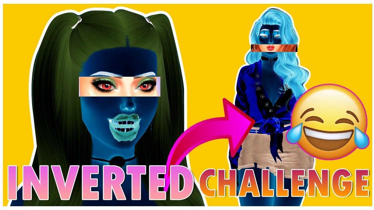 INVERTED SIM CHALLENGE! (bratz doll) | The Sims 4