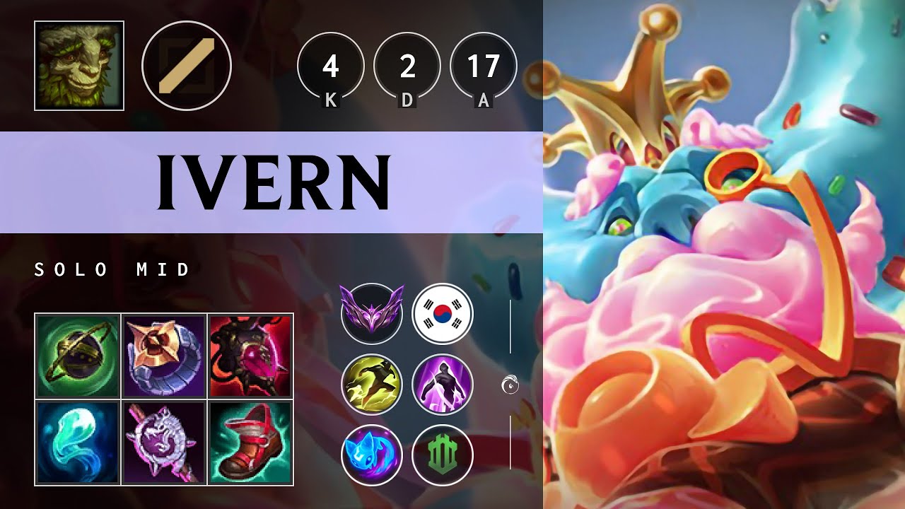 Ivern Mid vs Sylas - KR Master Patch 25.06