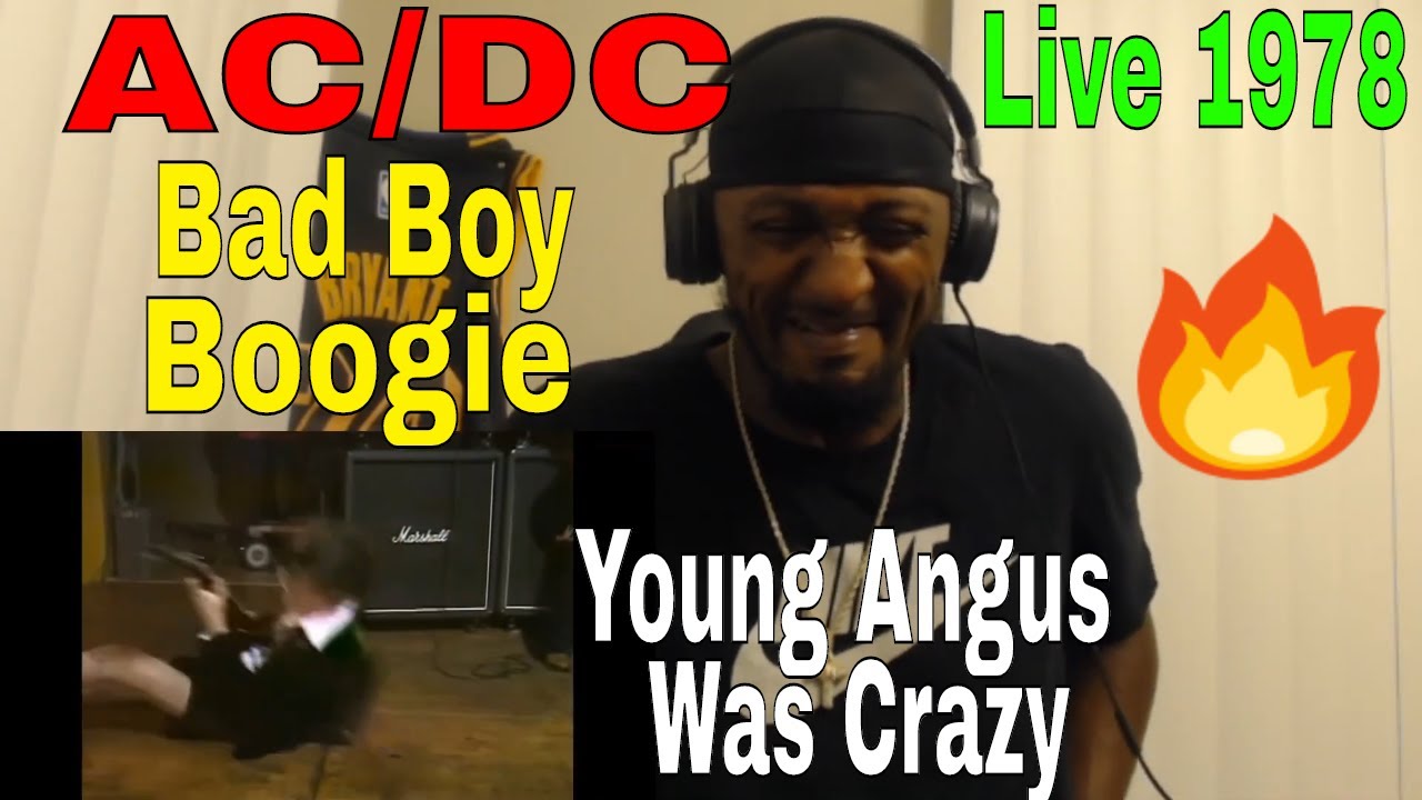 AC/DC - Bad Boy Boogie (Apollo Theatre, Glasgow, April 1978) Reaction