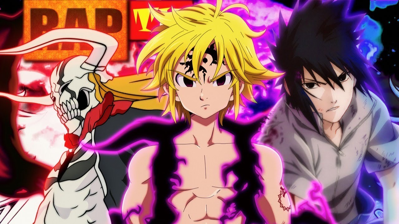 Rap Pesadelos (Meliodas, Sasuke, Ichigo...)// Escuridão Me Domina Ft. TCP // TK RAPS - NER18