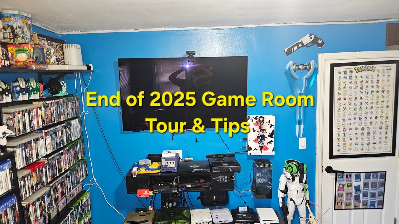 Gameroom end 2025 tour & tips