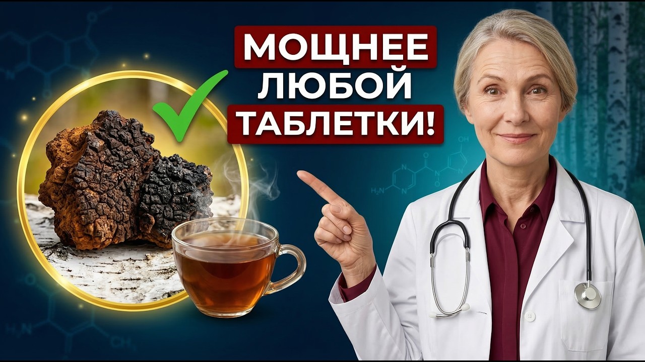 Фармацевтика скрывает чагу: 20 лет копит силу, лечит без химии и трат