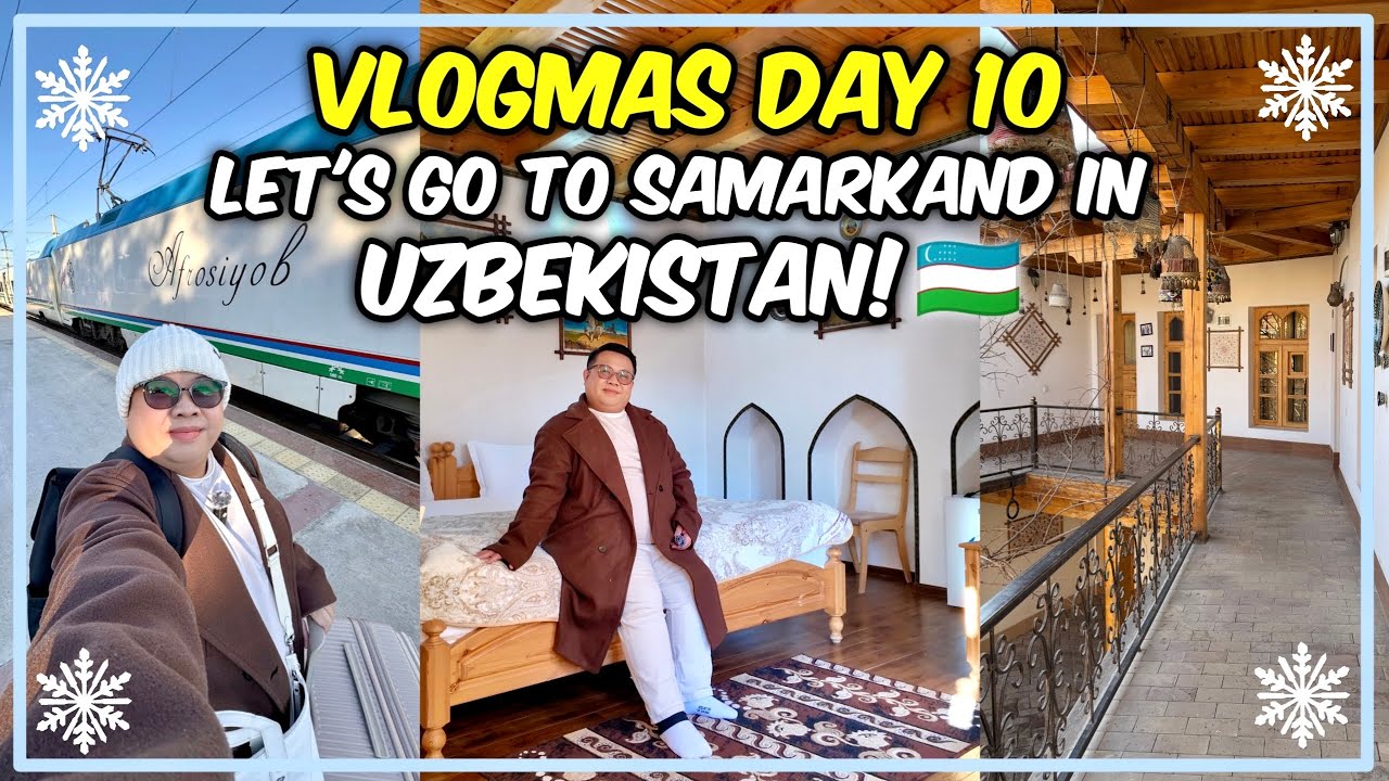 Let’s go to the Ancient City of Samarkand! 🇺🇿(Silk Road Adventure)| JM Banquicio