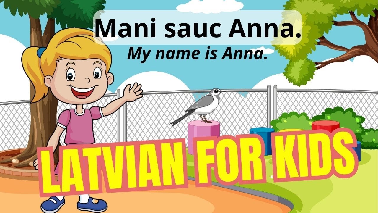 Hello and Let's Play in Latvian