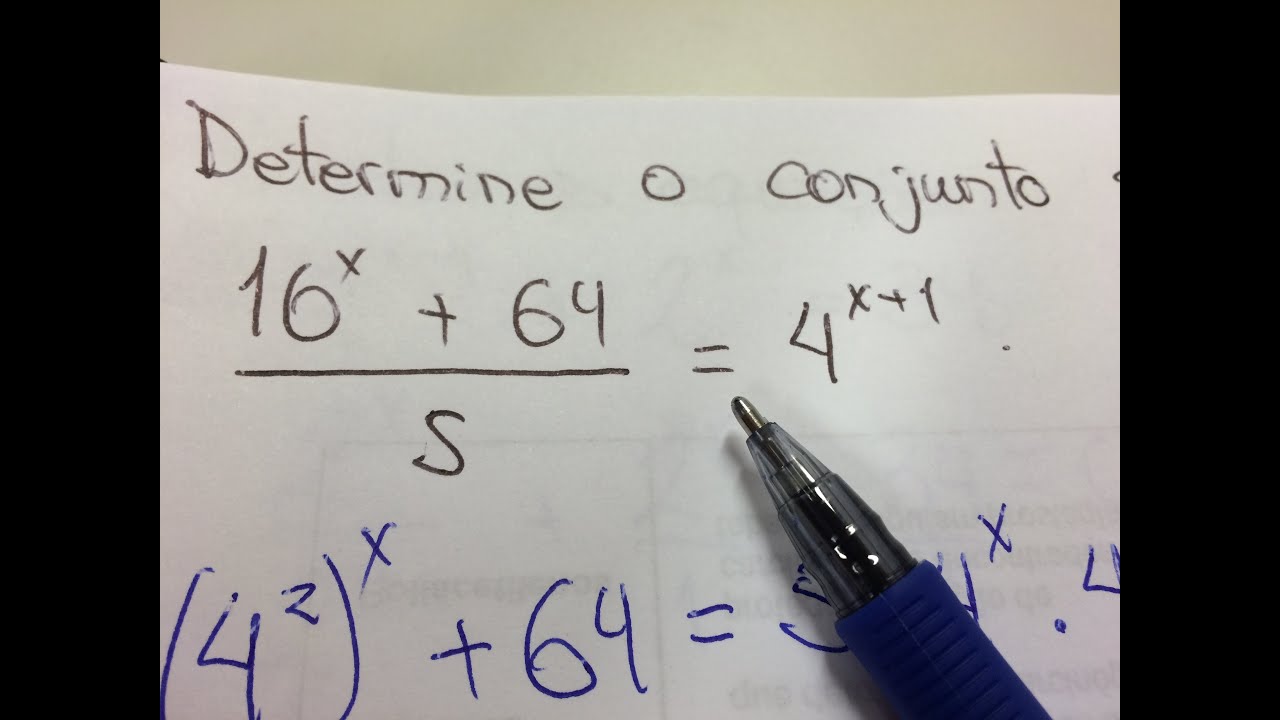 MFUNA | FE2 – Como resolver uma equação exponencial com duas bases que se relacionam por potência