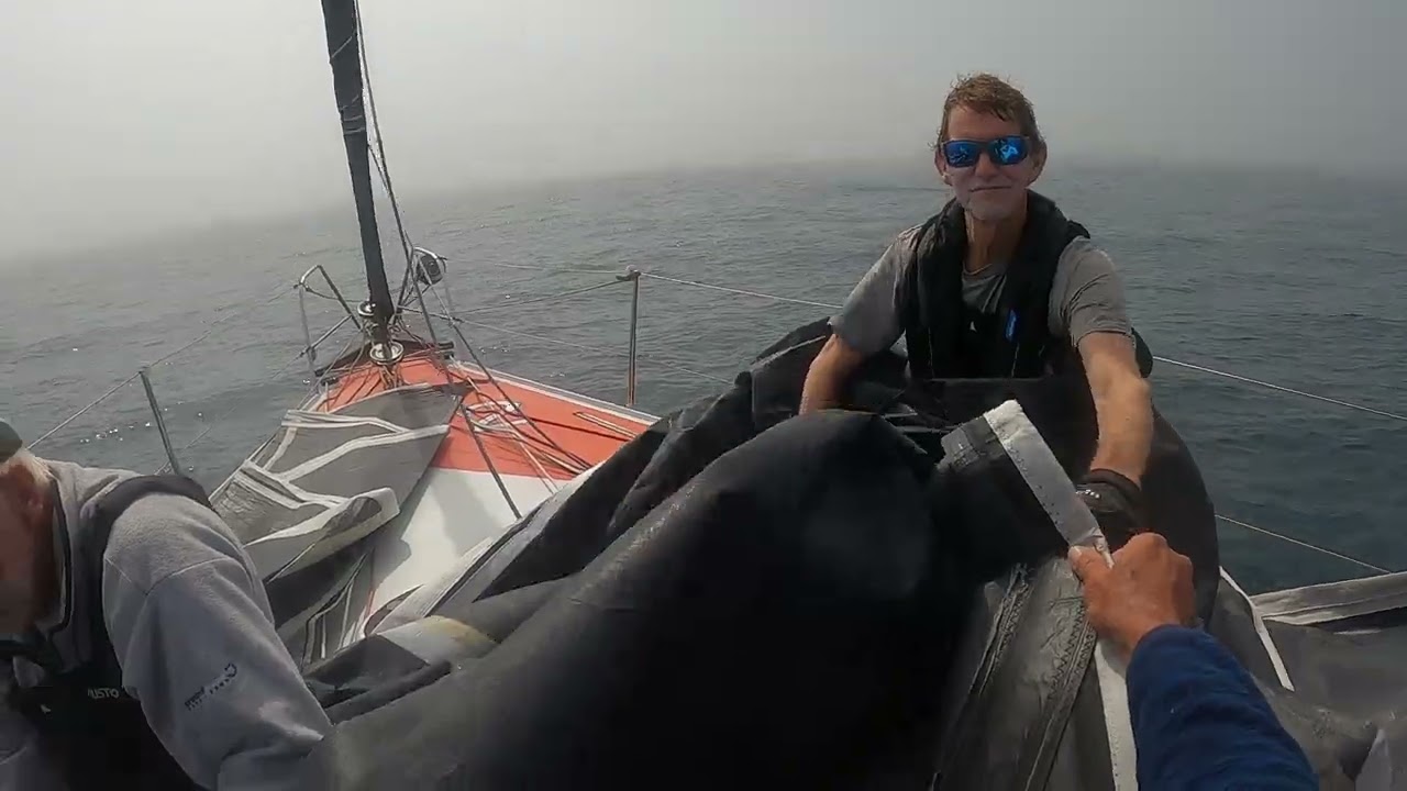Prepping for the J2 Switch in the Ocean on Privateer Class 40
