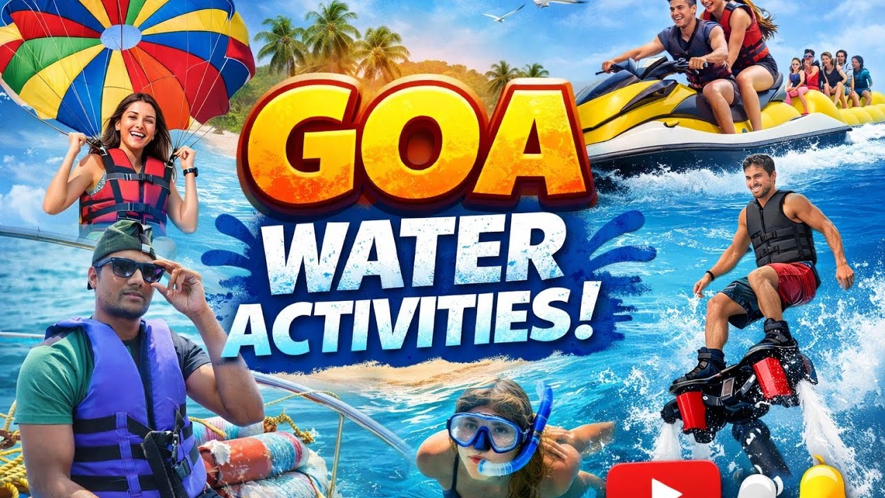 Goa Water Sports Experience 🔥 | First Time Try |