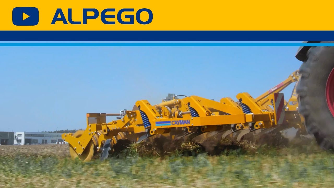 Folding cultivator ALPEGO Cayman CF Top-Spring