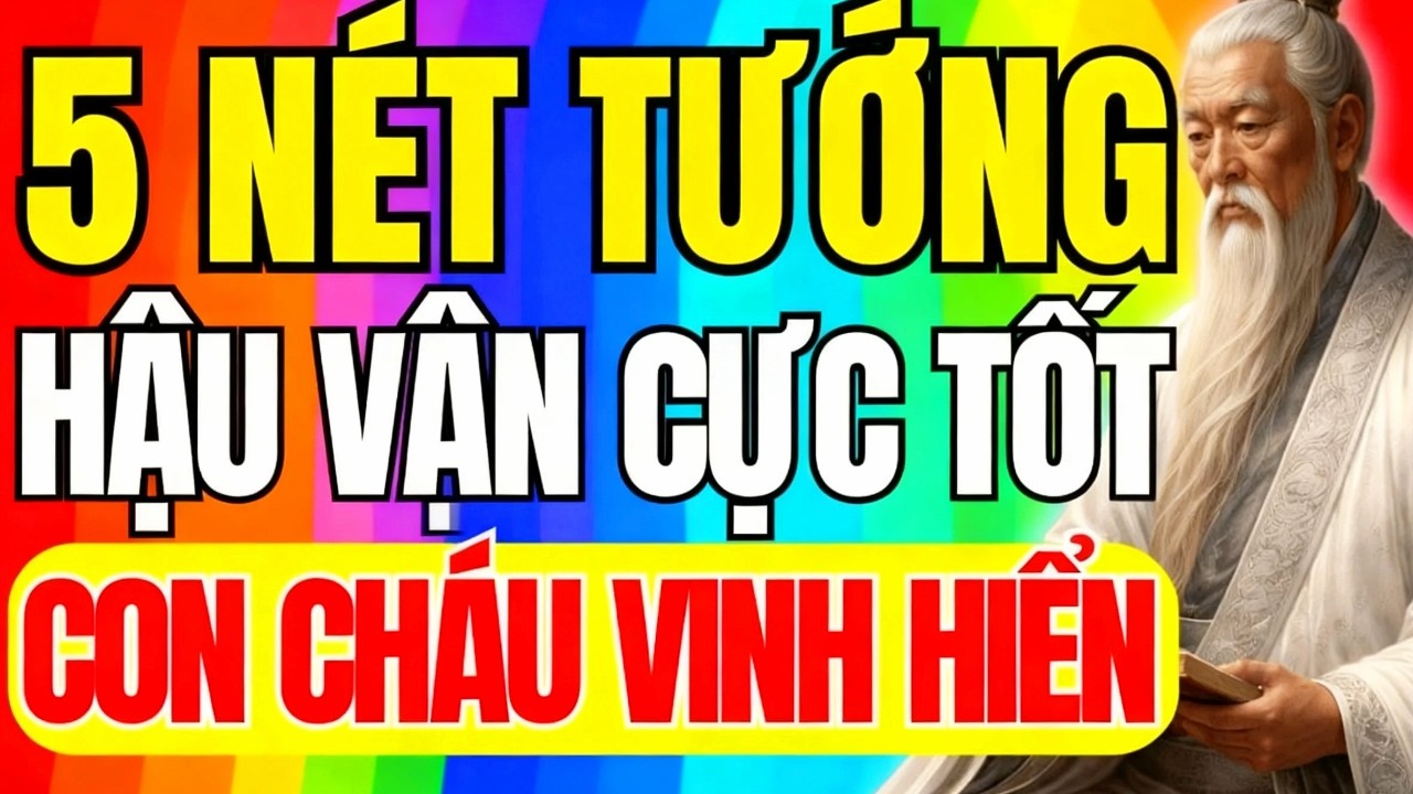 5 Nét Tướng Ít Người Có Theo Quan Niệm Xưa Gắn Với Hậu Vận An Nhàn