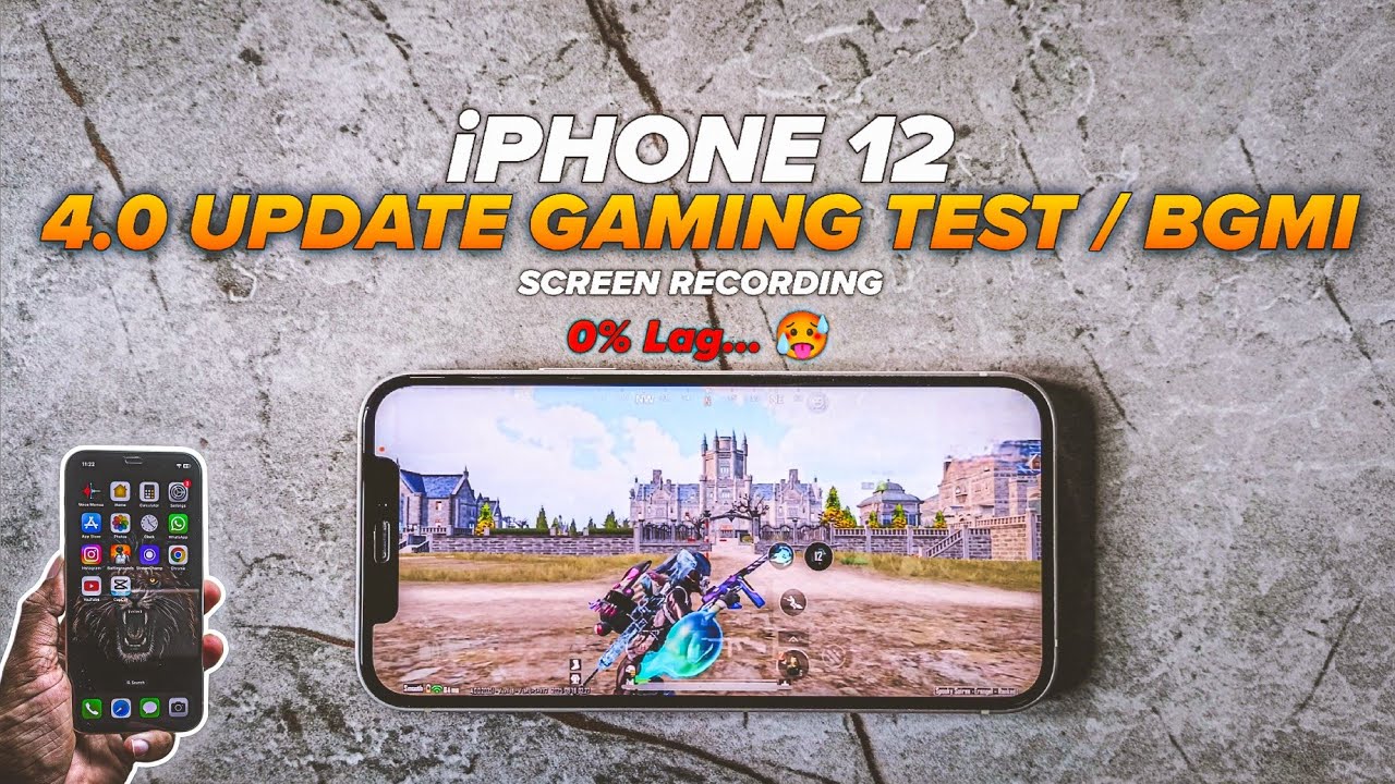 iphone 12 bgmi 4.0 update gaming test • iphone 12 gaming test 2025 • iphone 12 gaming test bgmi •