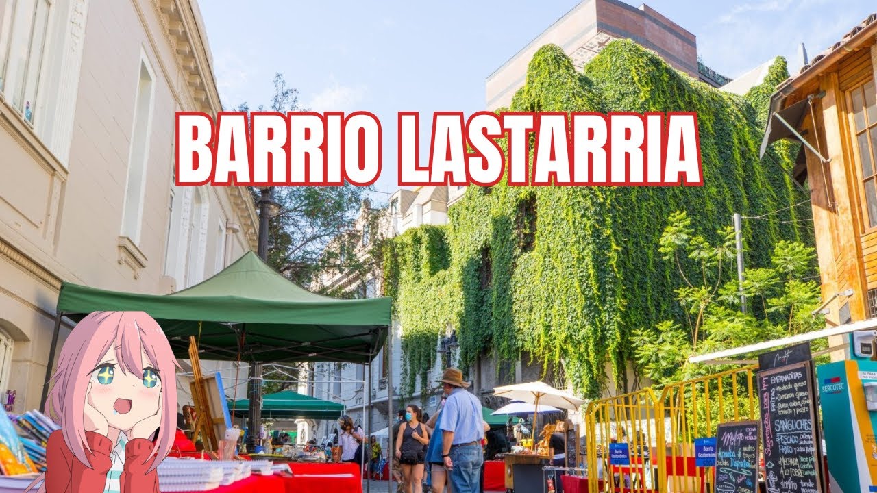 Recorriendo el Barrio Lastarria.