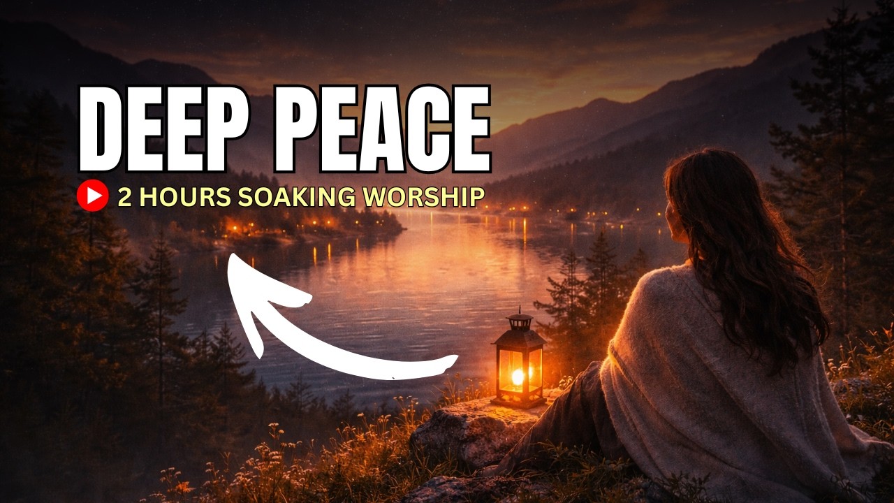 DEEP PEACE WORSHIP — 2 Hours Soaking Prayer Music for Anxiety, Rest & God’s Presence
