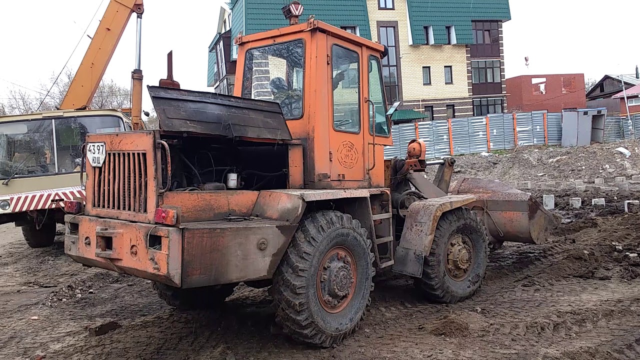 Old soviet loader TO-30