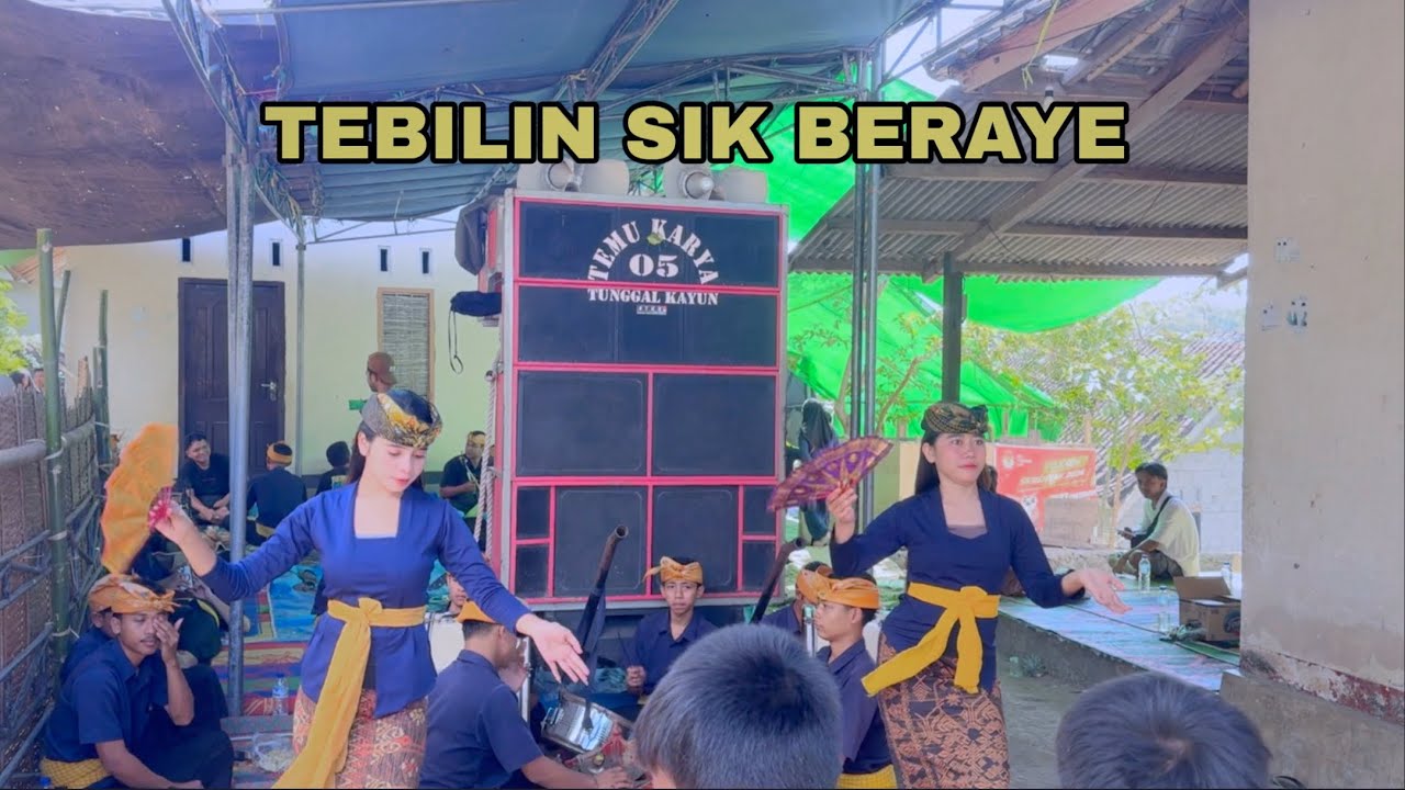 TEMU KARYA TEBILIN SIK BERAYE LEK TURUN TANGIS