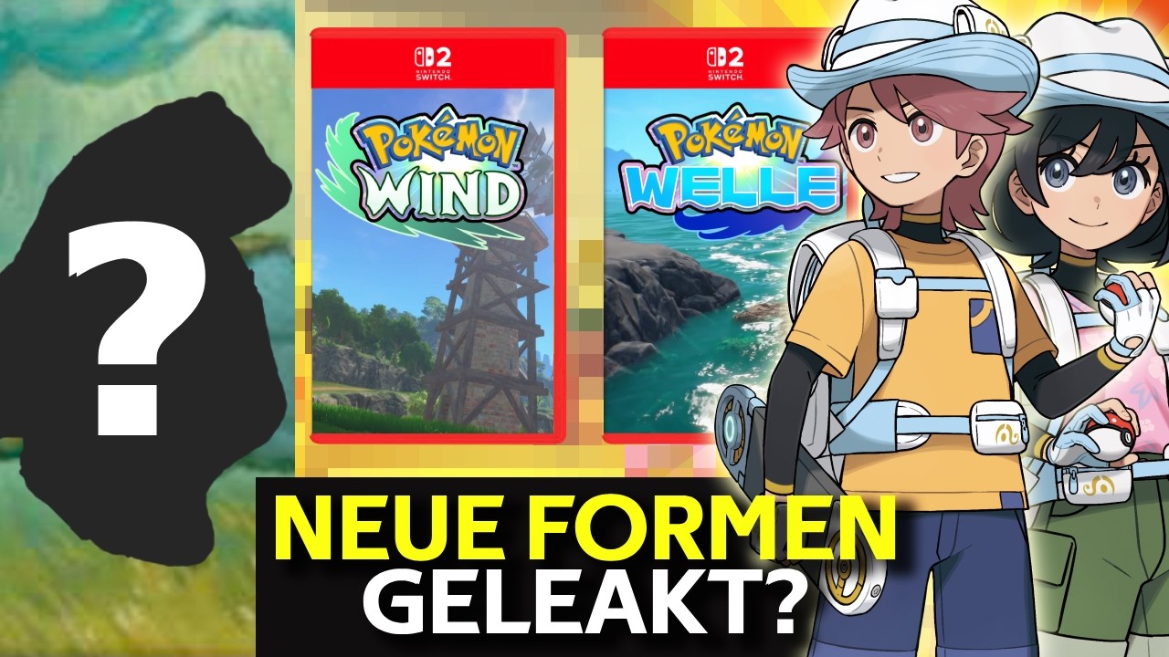 INSIDER LEAK: Diese Pokémon sollen neue Formen in Wind & Welle bekommen!