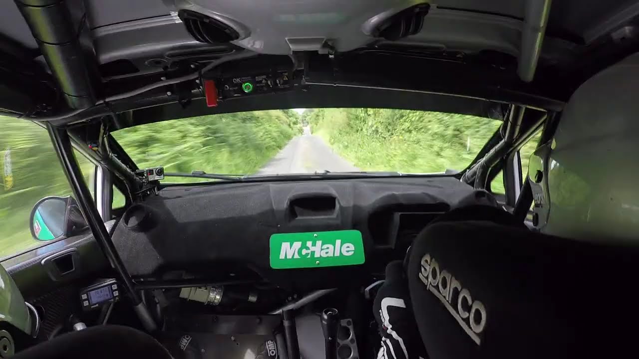 John Warren & Ruthann O'Connor, Stage 5, Circuit of Munster Stages Rally 2024