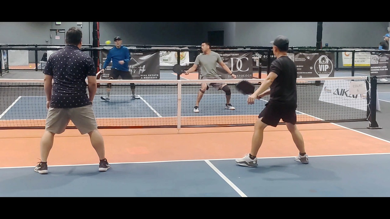 Pickleball XSCAPE : NHAT / FRIEND (near side) vs JOE / DANH (far side) Recreational Game 03.03.2026