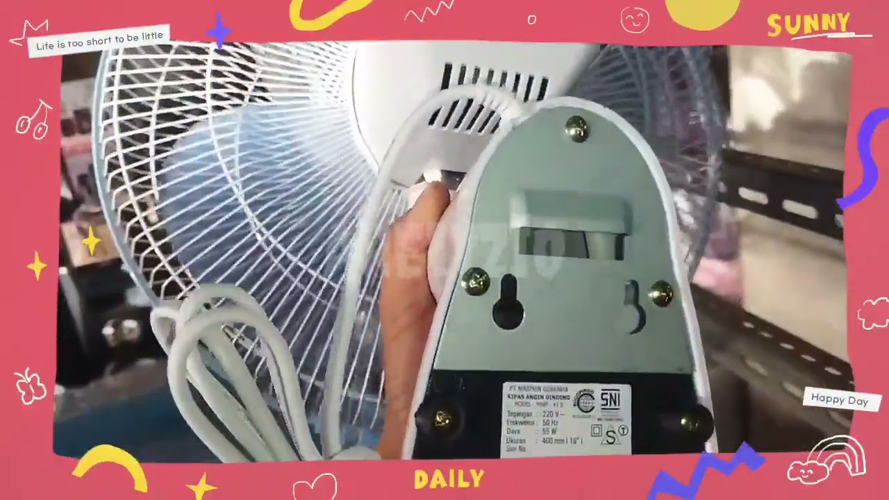 MASPION MWF-41S Kipas Angin Dinding #kipasangin #fan