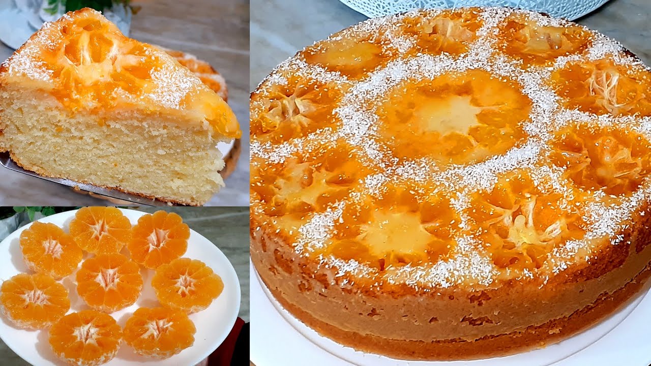 كيكة المندرين🍊