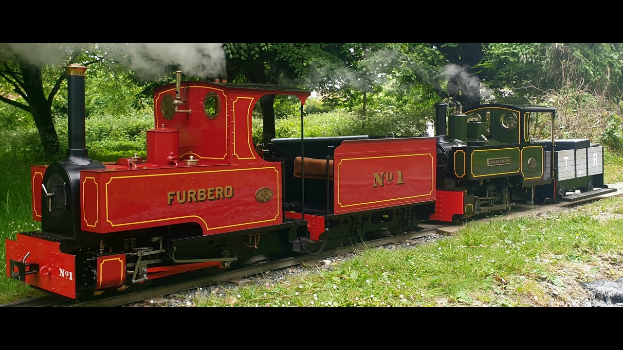 Swanley New Barn Railway- Furbero No.1 + Edward Watkin