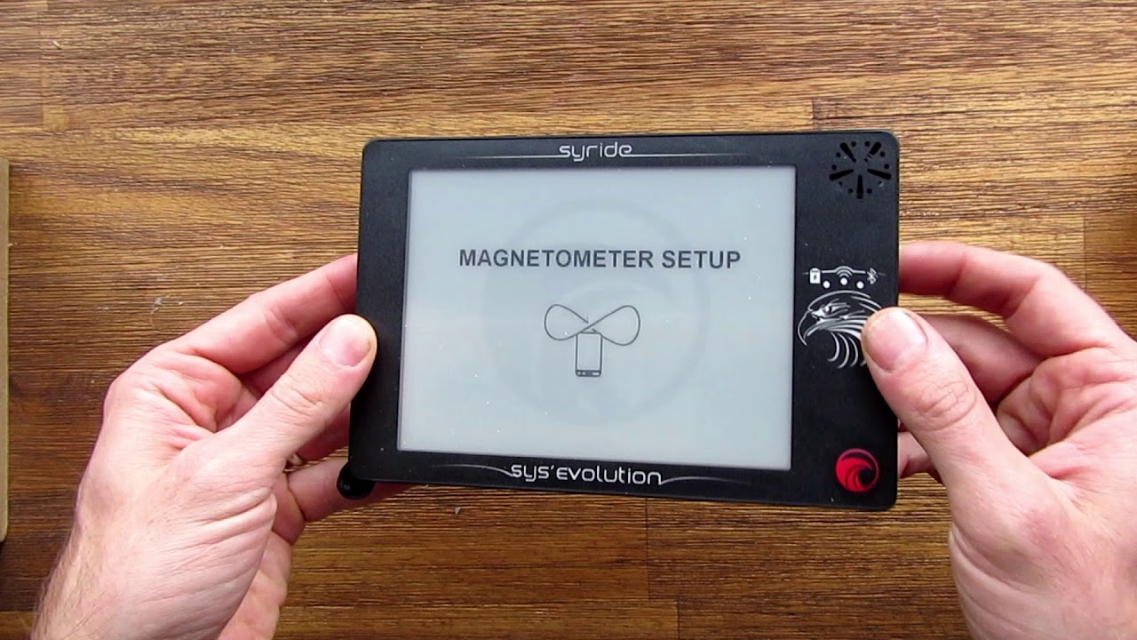 Réinitialiser le magnétomètre du SYS'Evolution