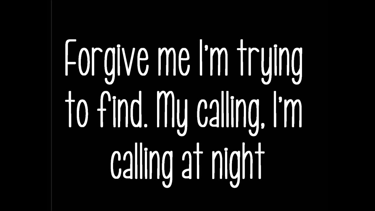 All Time Low - Remembering Sunday [ Lyrics On Screen ]