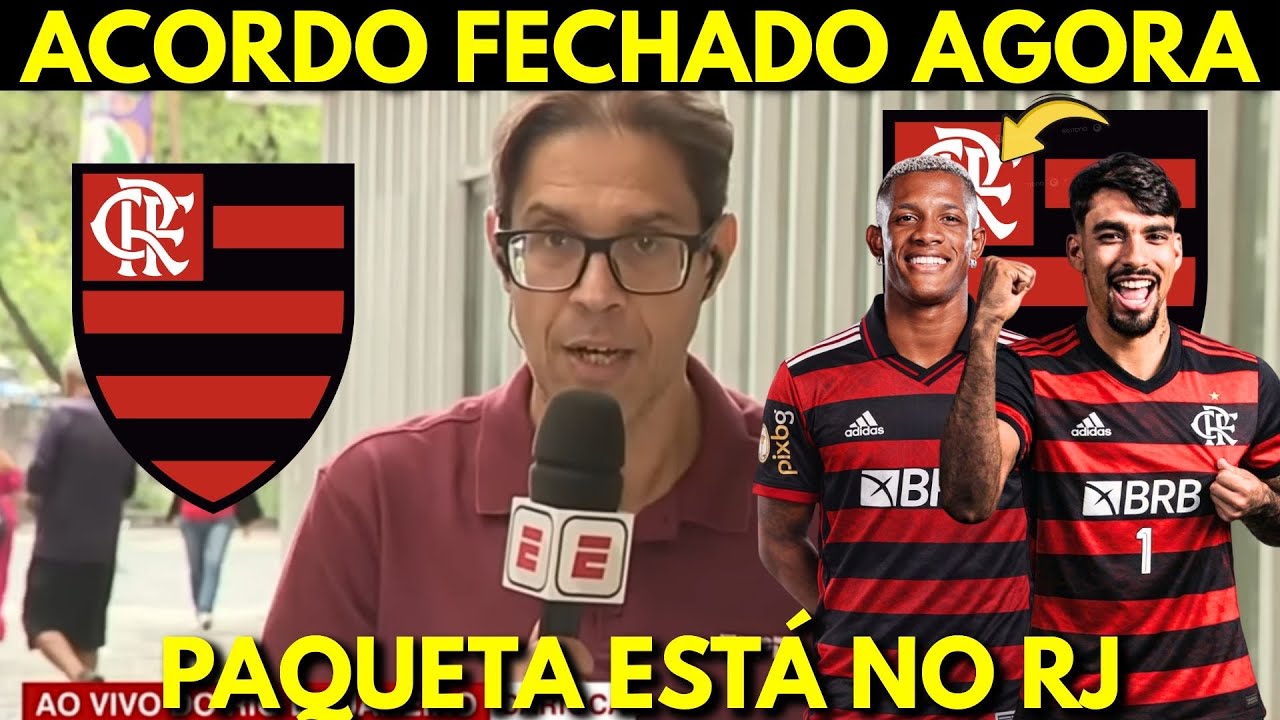 ACORDO FECHADO 😱 FLAMENGO ACABA de CONFIRMAR Compra DE REFORÇOS ! 500 MILHÕES em CONTRATAÇÕES