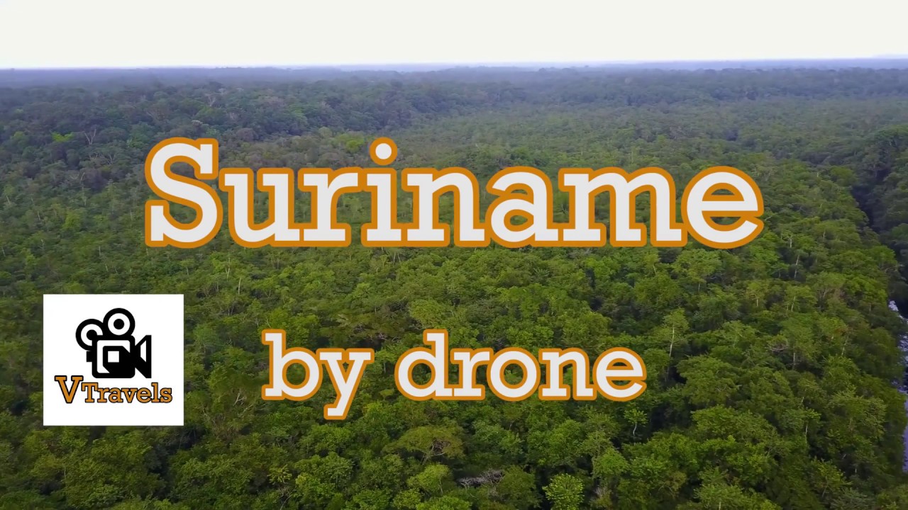 Suriname from above