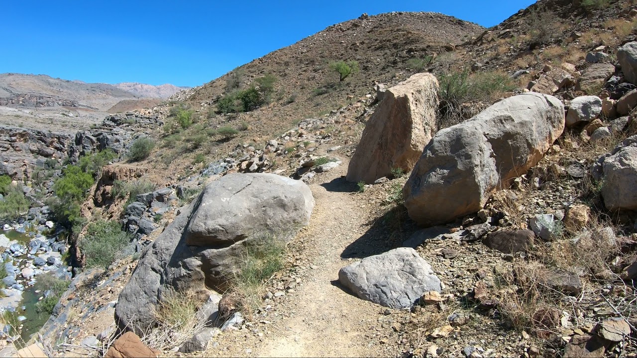 Wadi Damm Pools & Waterfall Road