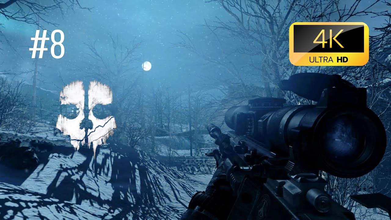NA CALADA DA NOITE; PATAGÔNIA , CALL OF DUTY GHOSTS- 4K GAMEPLAYER