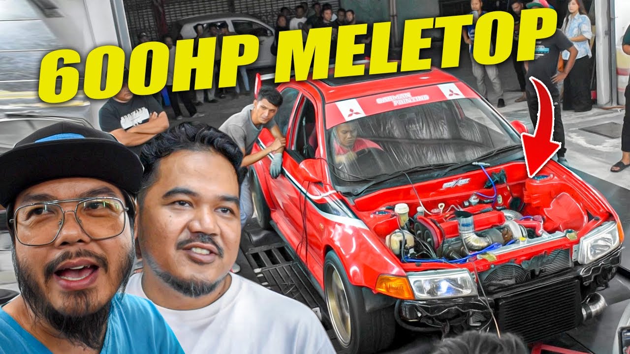 EVO 6 TME DYNO SAMPAI BOCOR MELET0P !