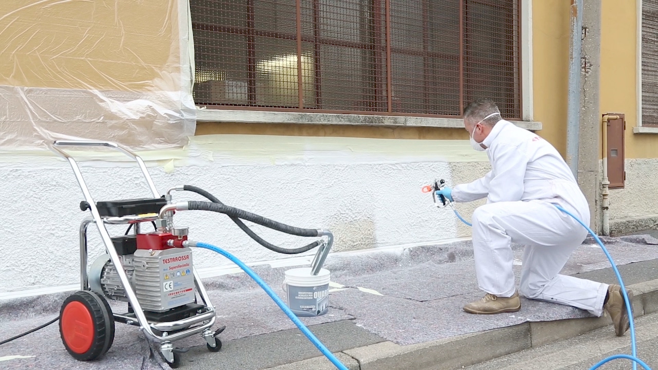 Airless Paint Sprayer TECNOVER mod. TR10000 for paints, varnishes and enamels
