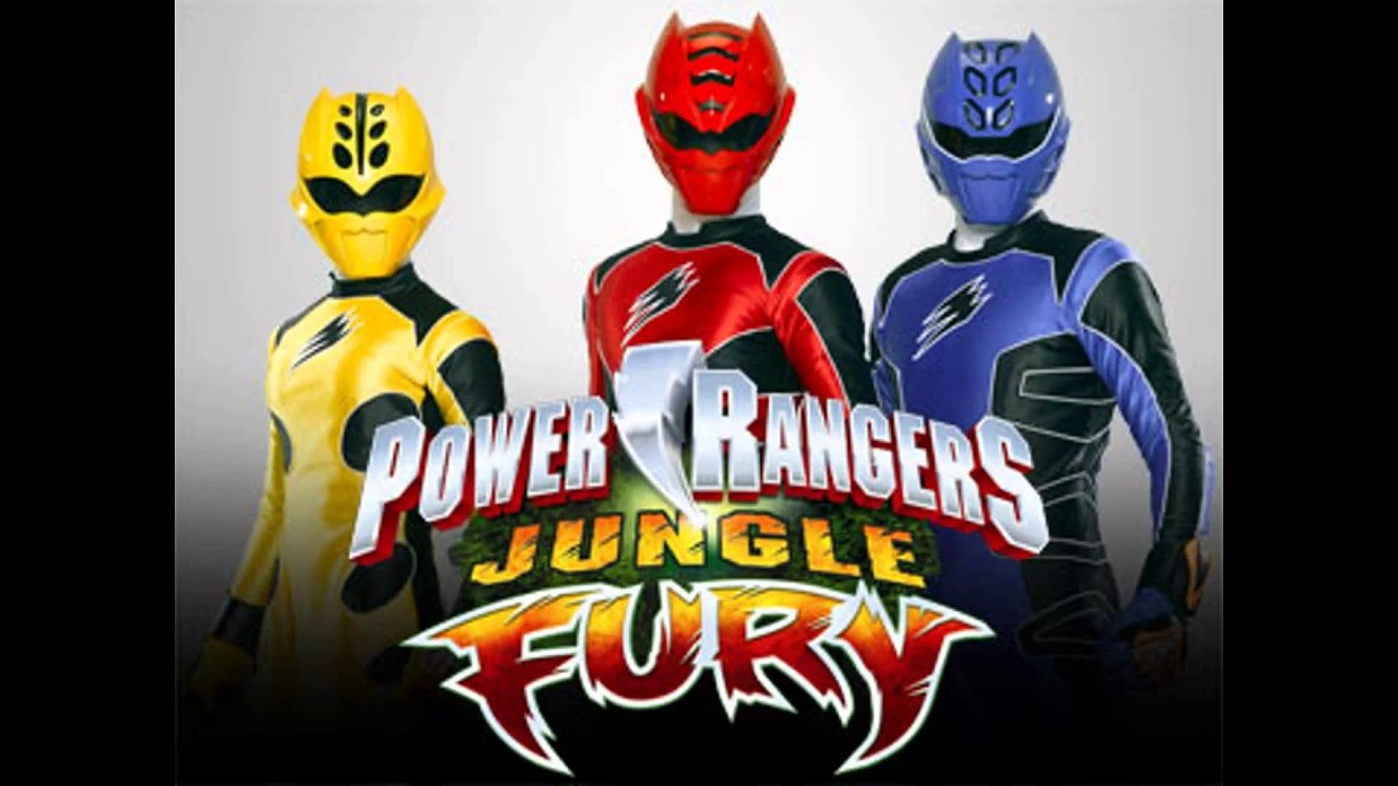 Power Rangers Jungle Fury full version cover japanese